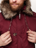 Куртка-Парка Варгградъ мужская бордо "Русколань"