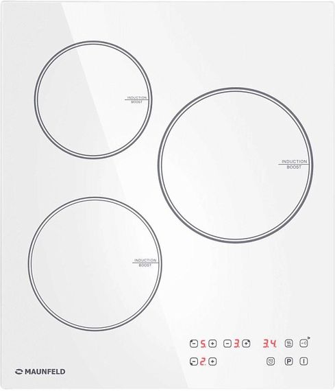 Индукционная стеклокерамич. панель MAUNFELD CVI453WH
