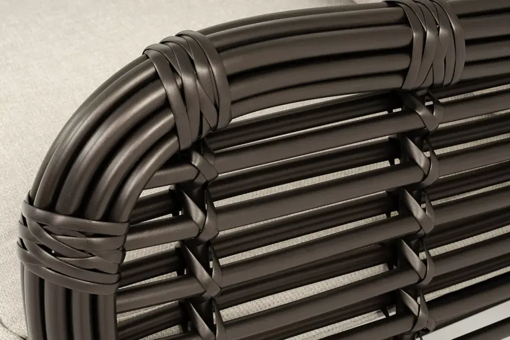 "Ницца" кресло из искусственного ротанга, цвет бронзовый