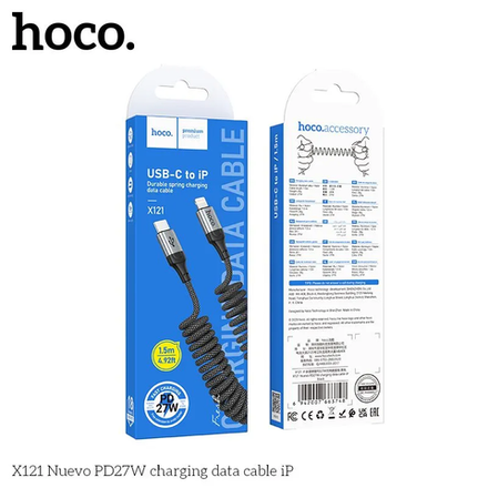 X121 Nuevo PD27W charging data cable iP