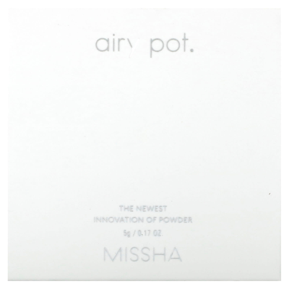 Missha, Airy Pod Pressed Powder, розовый, 5 г (0,17 унции)