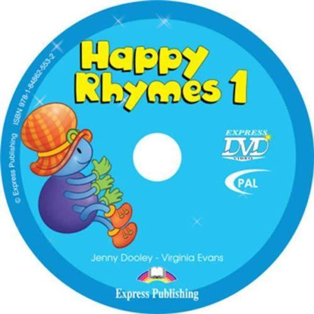 Happy Rhymes 1. DVD видео. (PAL)