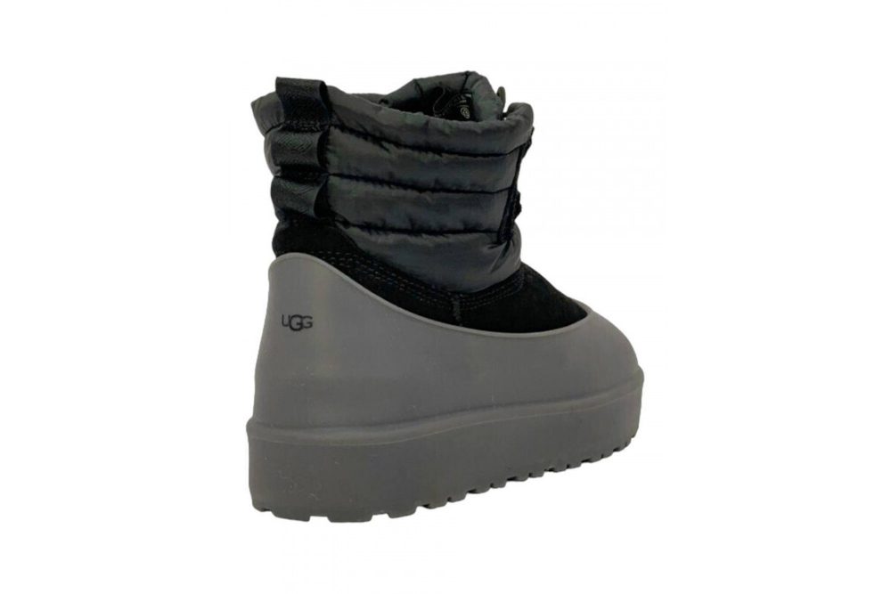 UGG Mens Classic Mini Lace-Up Weather - Black