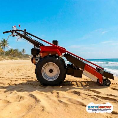 Самоходный просеиватель песка «Компакт-800», 800×150 мм