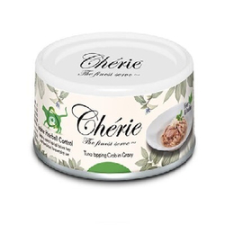Pettric Cherie - Hairball Control Консервы для кошек Тунец с мясом Краба в подливе, 80гр