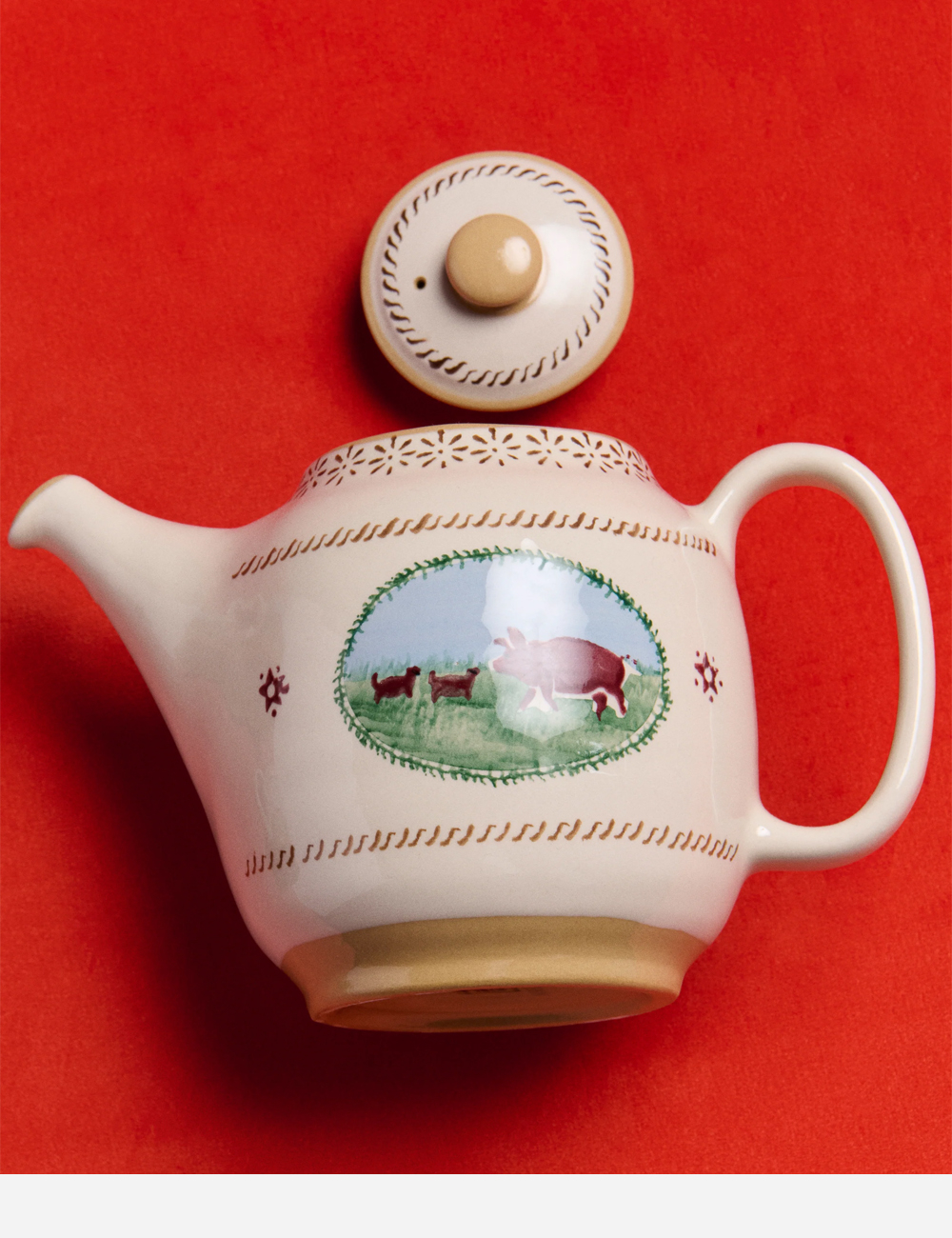 Керамический Чайник JW Anderson Home Nicholas Mosse "White Pig"