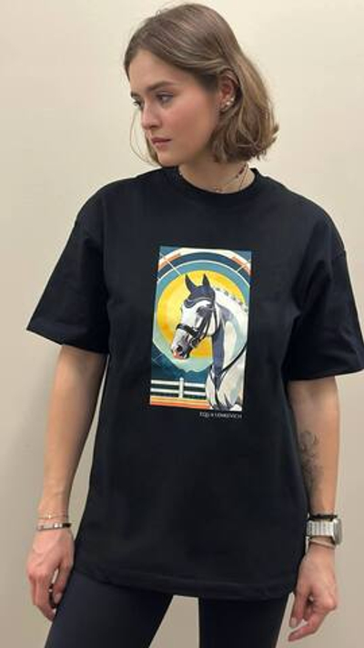 Футболка EQUxLenkevich (черный)