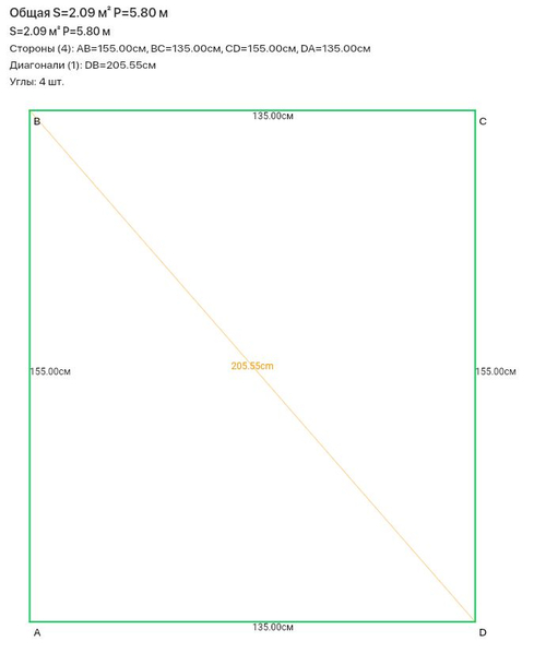 Комплект огарпуненного полотна ПВХ, белого матового, с белым гарпуном, для холодной натяжки, с двумя полотнами и вставкой по периметру (под заказ)