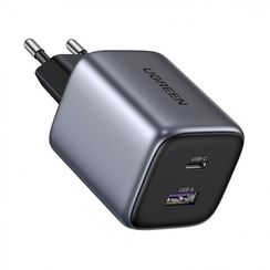 Сетевое зарядное устройство Ugreen CD350 Nexode 35W USB-A - USB-C (15539) серый