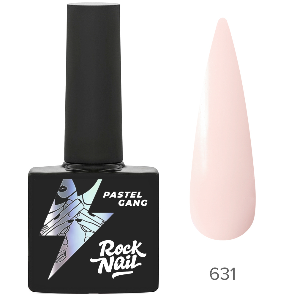 Гель-лак RockNail Pastel Gang 631 Hello, Kitty, 10мл