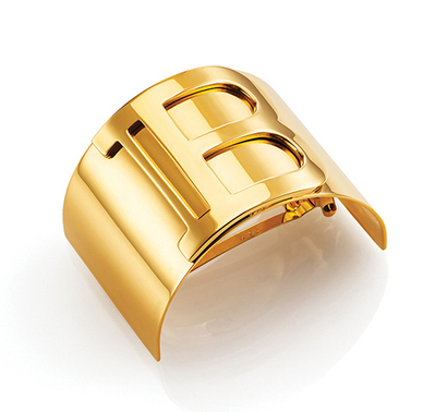 Balmain Hair Couture Заколка-клип круглая цвет золотой Limited Edition Clip Large FW21