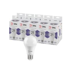 Лампа светодиодная ЭРА STD LED A65-21W-860-E27 21Вт груша холодный дневной свет Е27