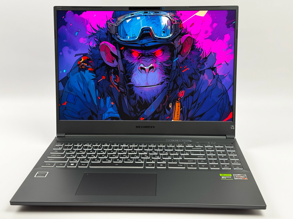 Игровой ноутбук Mechrevo RTX 4070 / Ryzen 7 7435H / 2.5K / 165hz / 16GB / 1TB / Win11 RU / Русско-Английская клавиатура