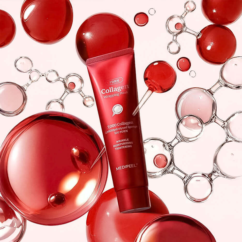 Medi-Peel Collagen Glow Wrapping Mask маска-пленка для сияния кожи с коллагеном и PDRN