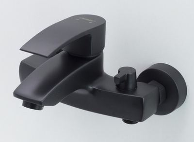 30009-C Смеситель для ванны (ЧЕРНЫЙ) HANSEN (10/1шт)