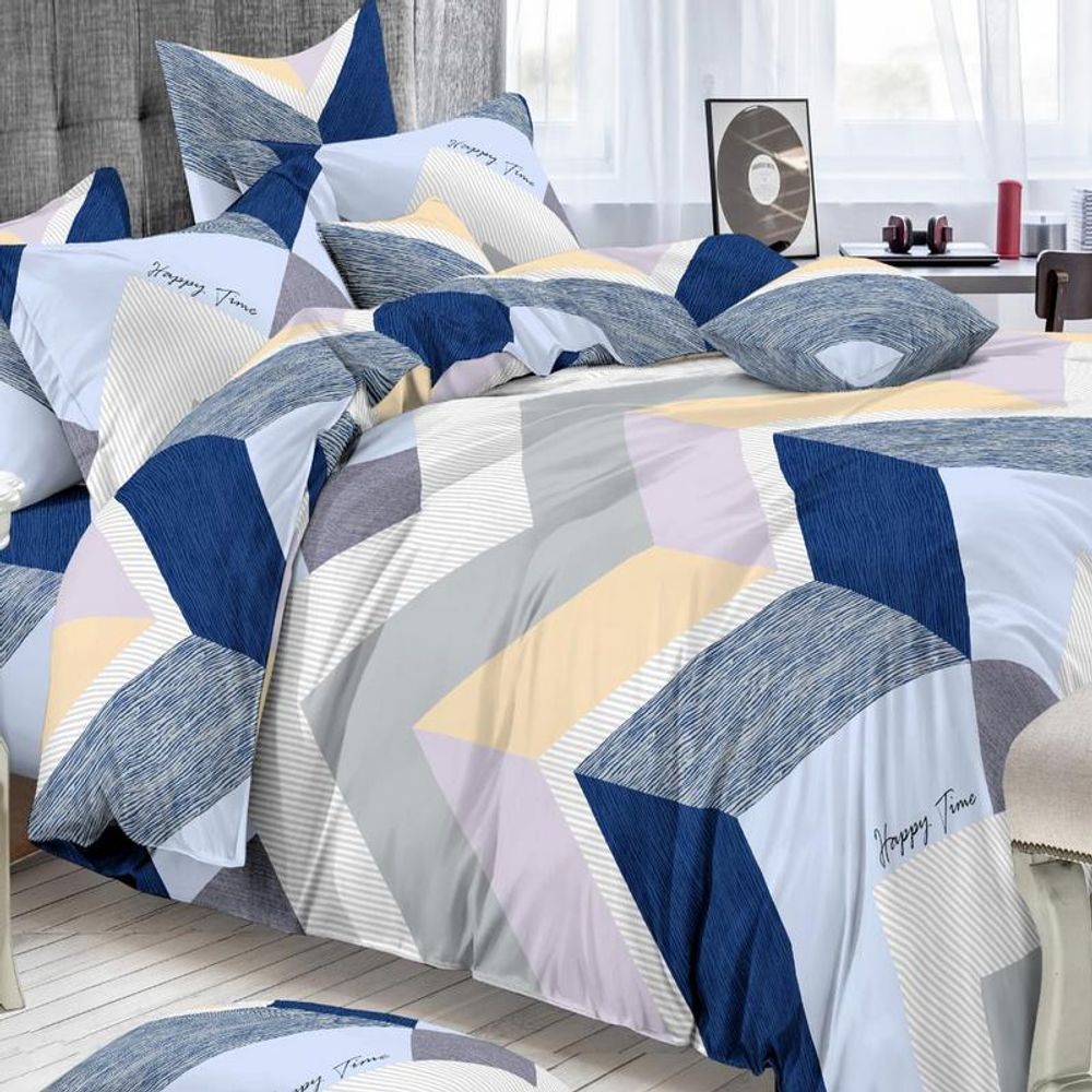 Комплект постельного белья "РУ. GALAXY" дизайн: H/015, полисатин, Россия.