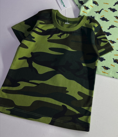 Милитари - футболка для мальчиков 900 тг./шт. (оптом - цена за 5 размеров)