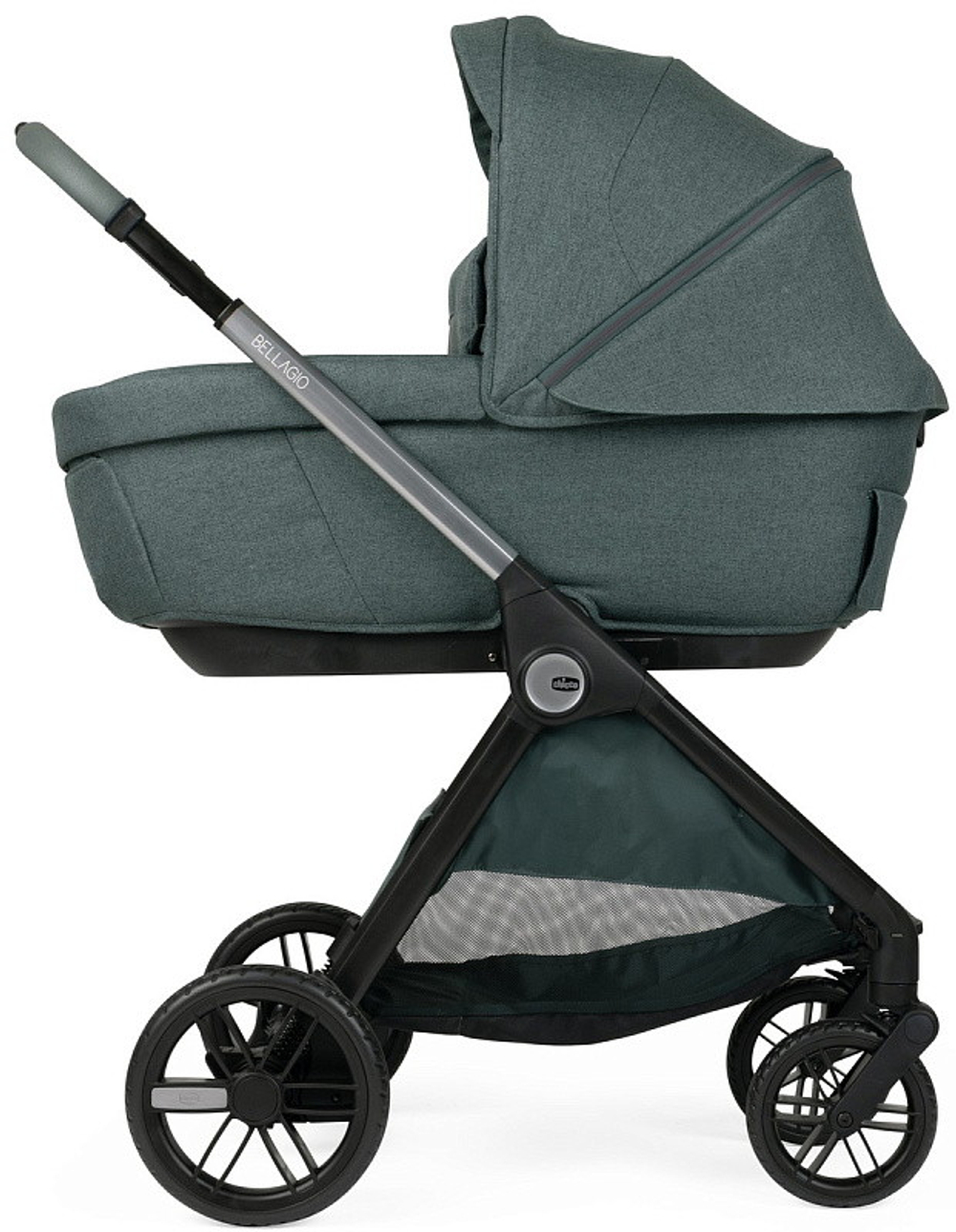 Коляска Chicco Bellagio 3 в 1 с автокреслом Kory Plus Lunar Rock Fir Tree