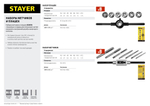 STAYER MaXCut, 8 предметов, инструментальная сталь, набор метчиков (28016-H8)