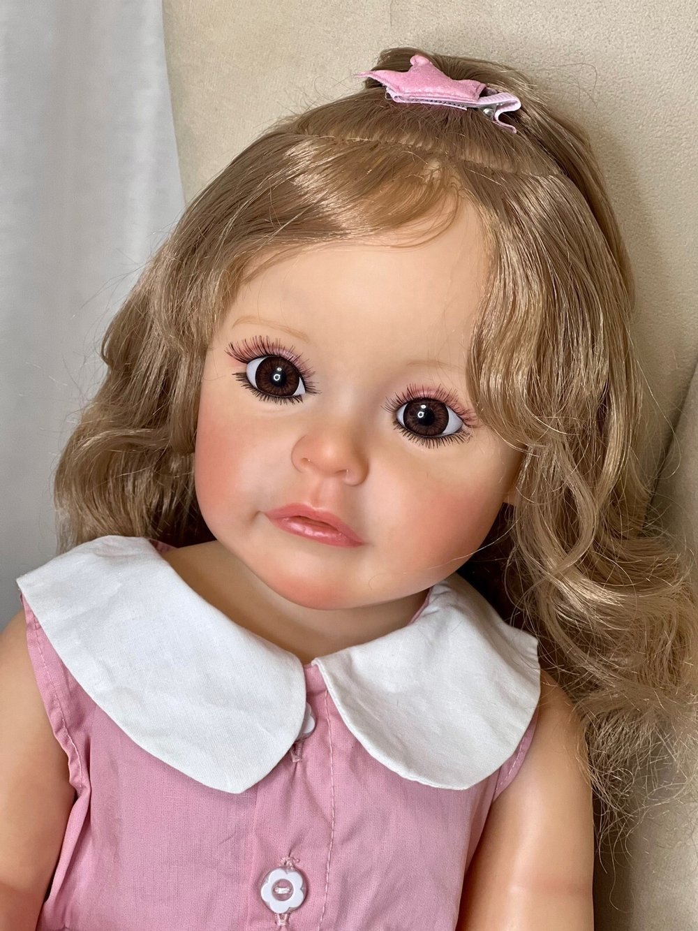 Кукла Реборн виниловая 55см в пакете (FA-170)