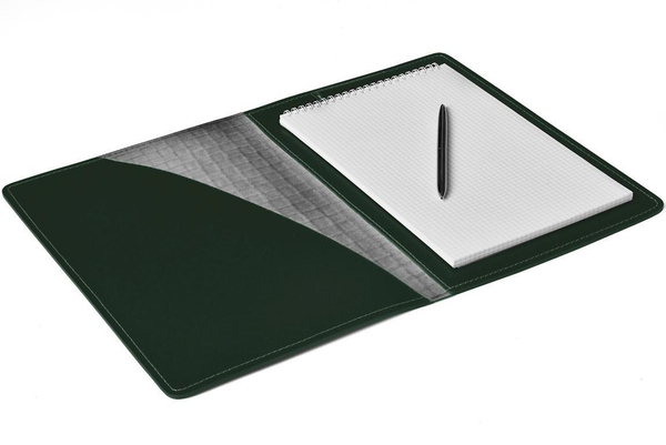 Папка под Блокнот А4 из кожи цвет ЗЕЛЕНЫЙ