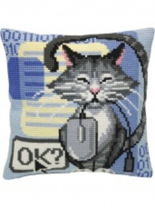 "Кошки-мышки"-5404  подушка