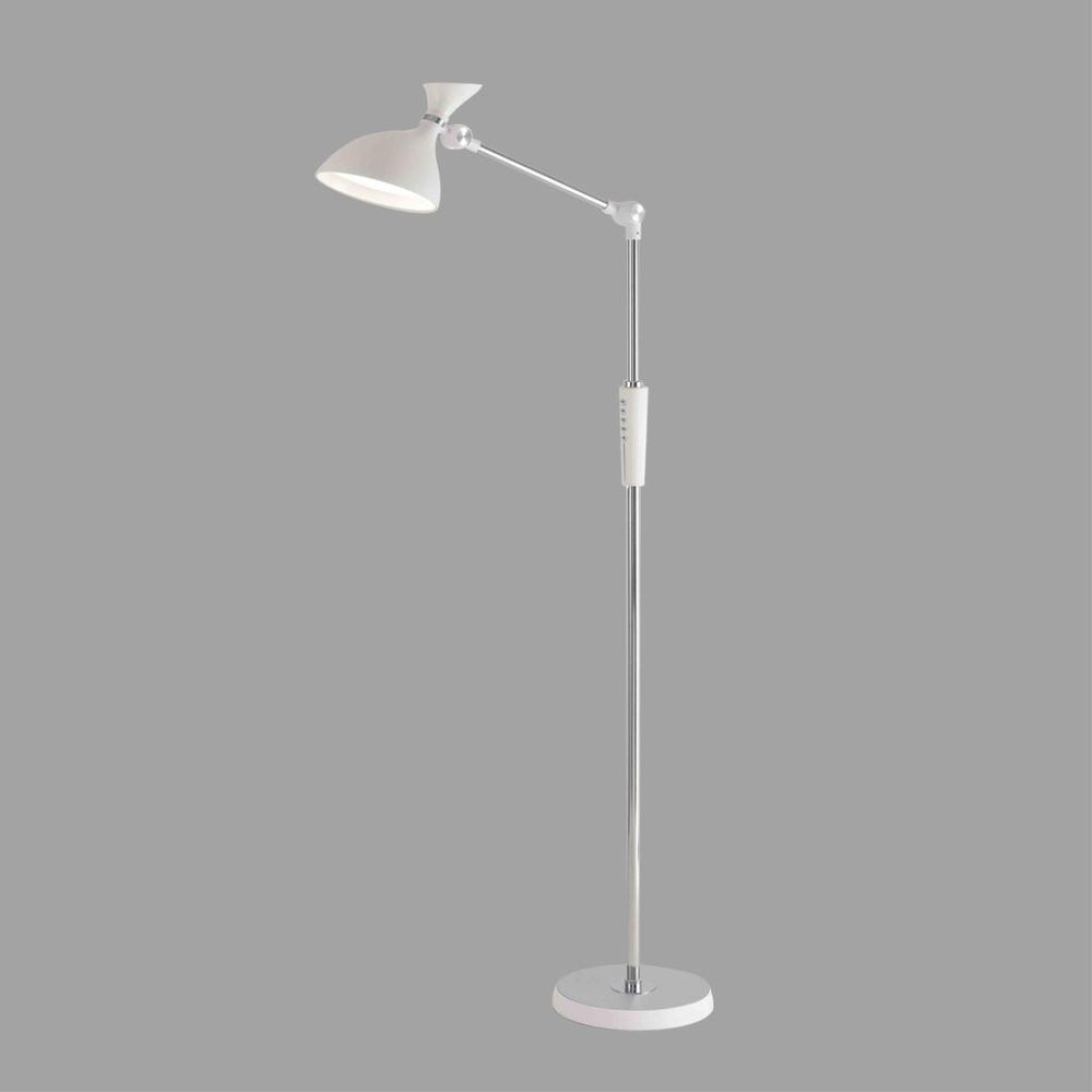 8330/15FL LEDIO LN26 458 белый, металл/пластик Торшер LED 15W 3000/4000/6000K 220-240V ССТ/диммер HORSA