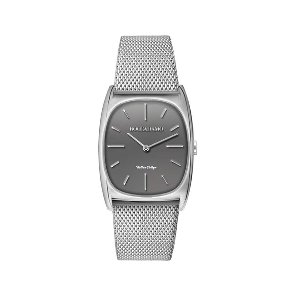 Часы Boccadamo Atelier Silver AT004 BW/S с минеральным стеклом