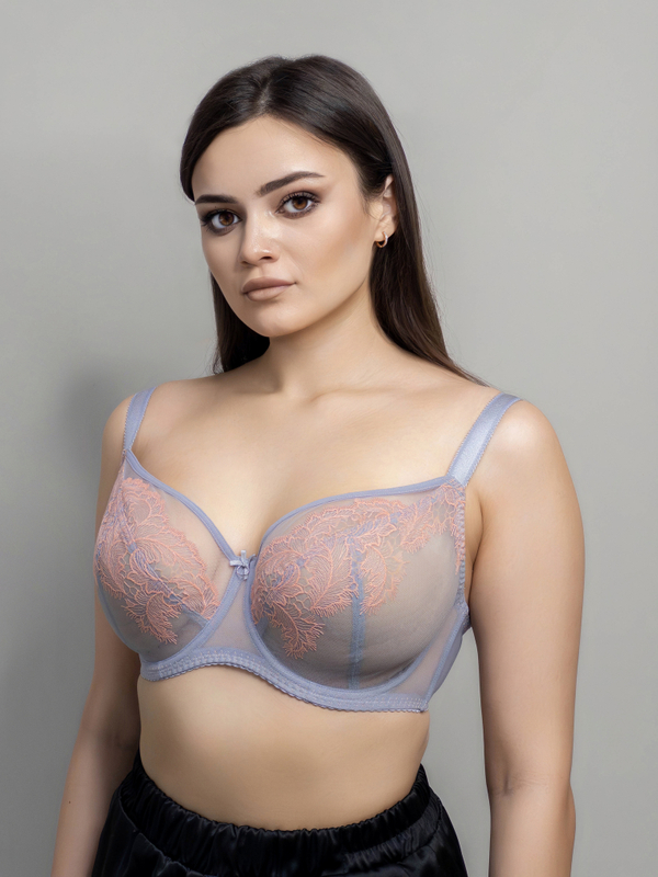 Балконет с мягкой чашкой Perla blue