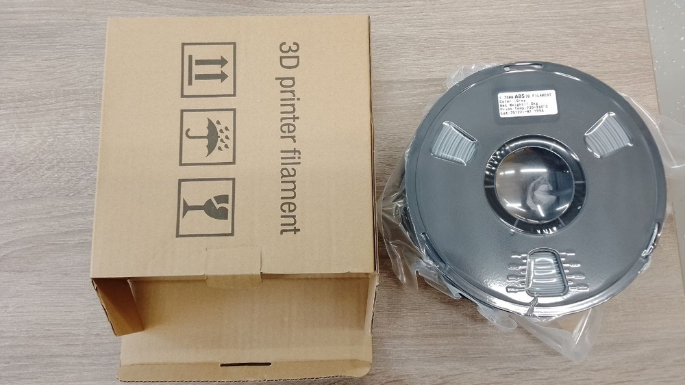 Пластик для ЗD-принтера ABS 3D 1.75mm Printer Filament, grey