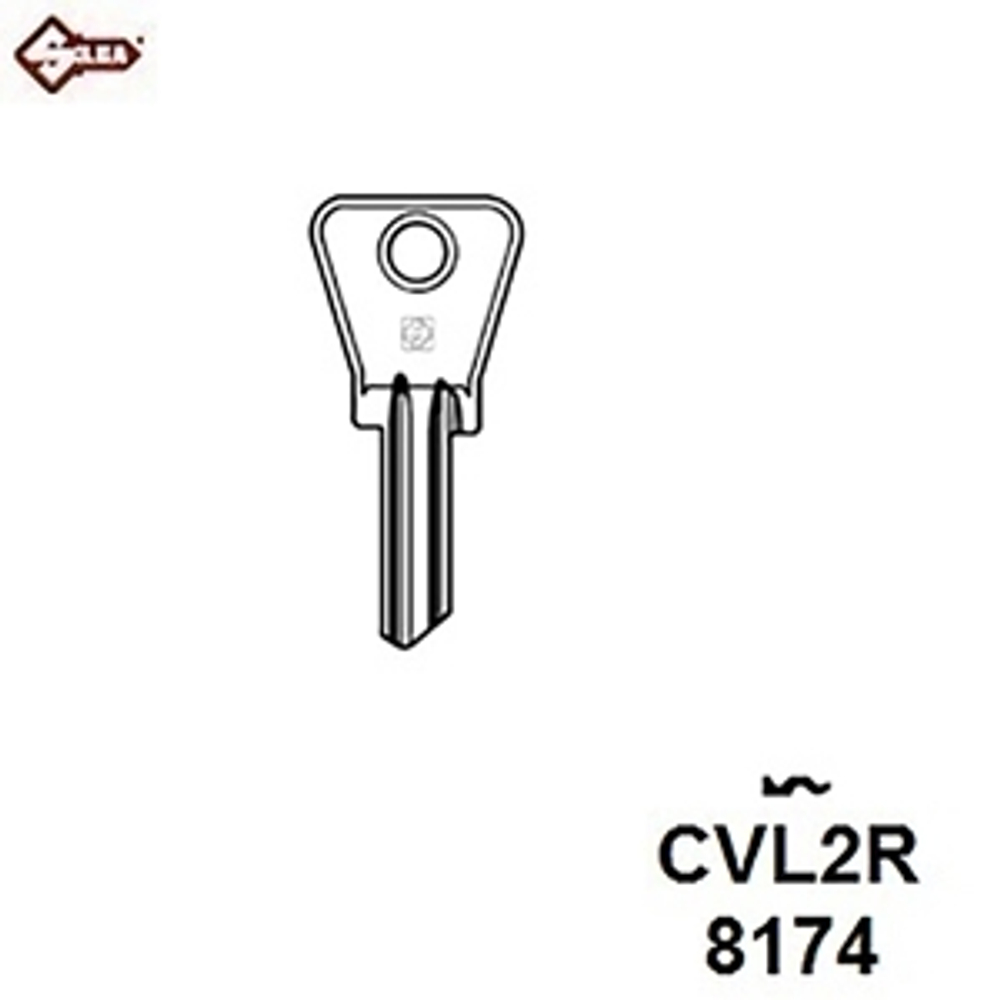 Заготовка английского ключа 10313 CVL2D_CV2D_CVL2_CVL11 CVL