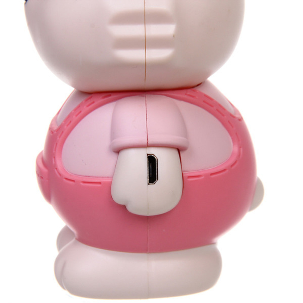 Настольная лампа «Sweet - rabbit» LED 6,2*6,5*29,5 см, USB 1.5w 3.7v, Розовый