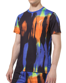 Мужская теннисная футболка Australian Ace Blaze T-Shirt - blue navy