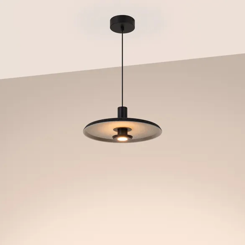 Светильник SP-KOTARO-R350-12W Warm2700 (BK-GR, 36 deg, 230V, TRIAC) (Arlight, IP20 Фетр, 3 года) 057222
