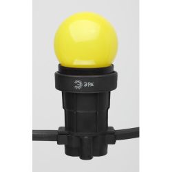 Лампочка светодиодная ЭРА STD ERAYL45-E27 E27 / Е27 1Вт шар желтый для белт-лайт