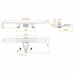 Душевой трап RGW SDR-53B 76215360-04 60 черный