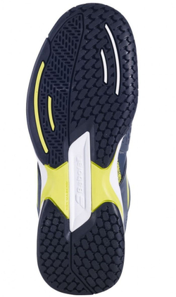 Детские теннисные кроссовки Babolat Propulse All Court JR - grey/aero
