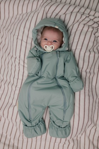 163-159 Комбинезон демисезонный (светлый ментол)