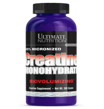 Ultimate Nutrition Creatine Monohydrate 300 gr , Креатин в порошке без вкуса