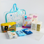 5540912 Готовая сумка в роддом "Звёзды" с базовым наполнением