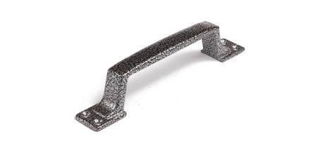 Ручка скаба РС-180 серебро на четыре крепежа.