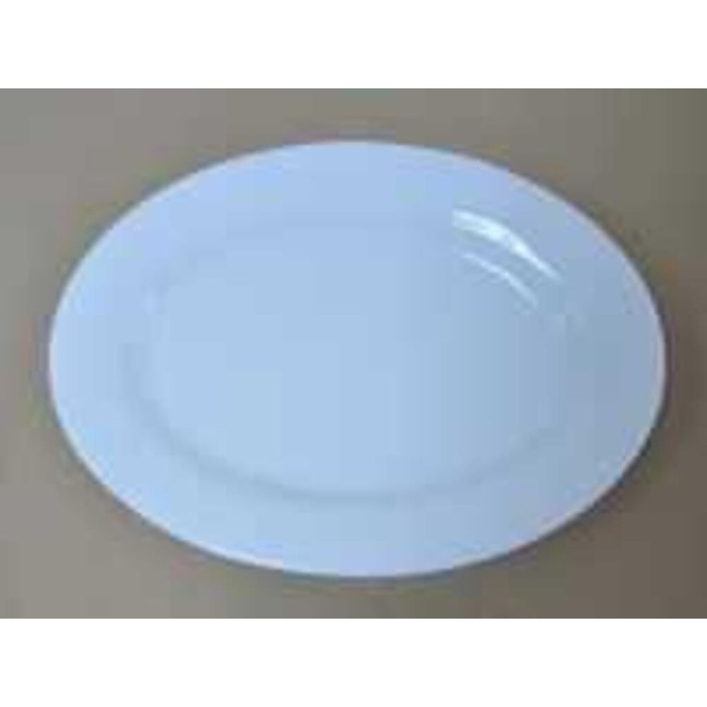 Блюдо овальное 25*18 см h2,3 см белое фарфор P.L. Proff Cuisine [6]