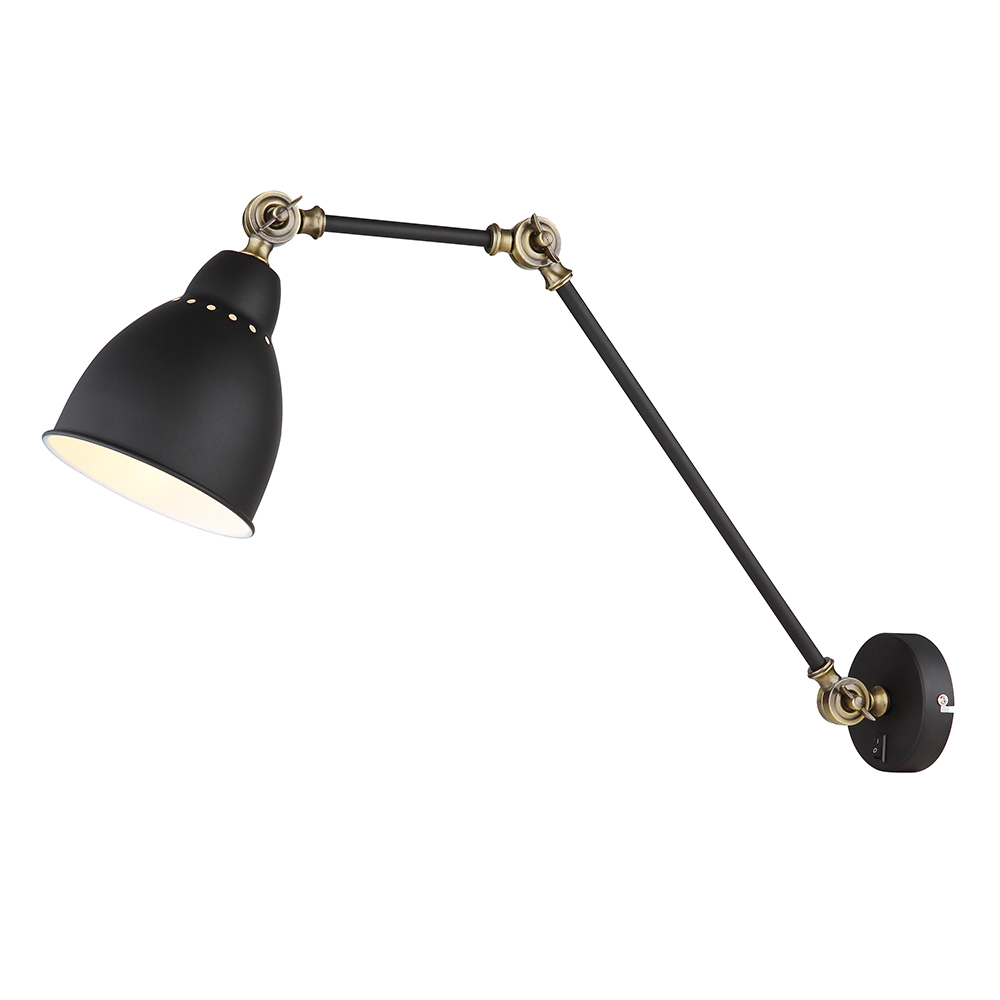Настенный светильник Arte Lamp BRACCIO A2055AP-1BK