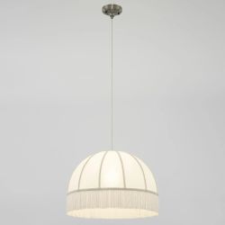 Citilux Базель CL407031 Подвесной светильник бронза с бежевым абажуром