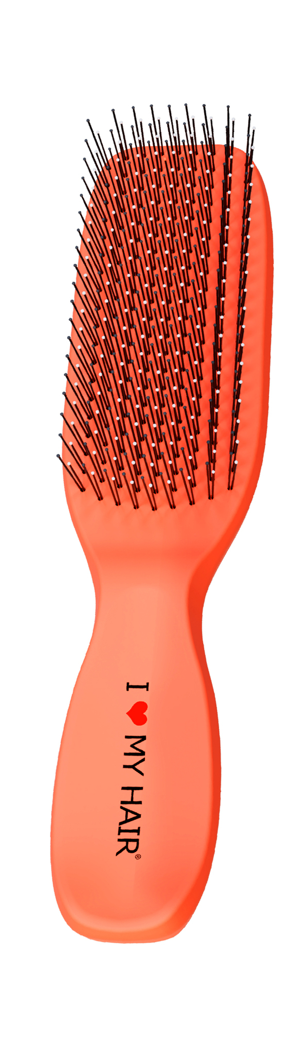 Парикмахерская щётка I Love My Hair "Spider ECO" 1501S M, матовая коралловая
