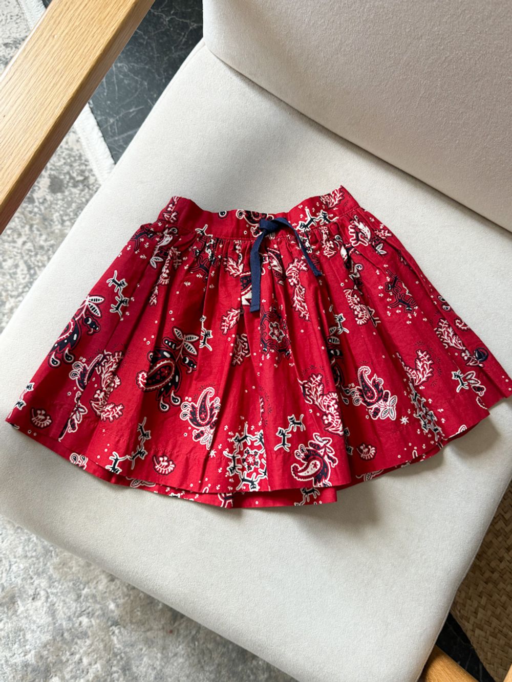 Новая хлопковая юбка Petit Bateau, 98