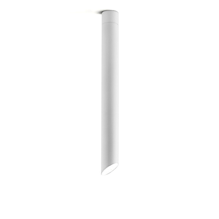 Потолочный дизайнерский светильник  45° by Vibia (H60, белый)