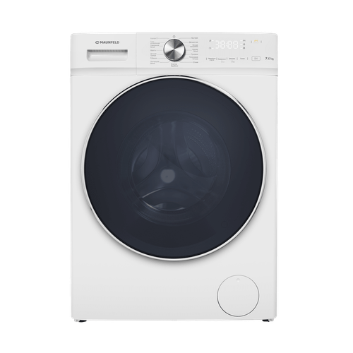 Стиральная машина c инвертором и паром MAUNFELD MFWM127IWH053