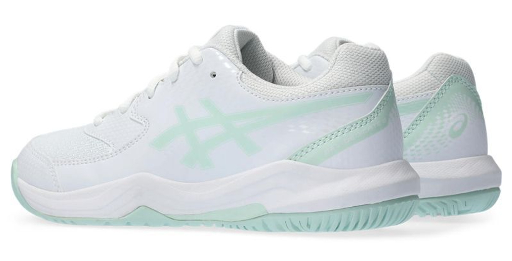 детские Кроссовки теннисные Asics Gel-Dedicate 8 GS - white/pale blue