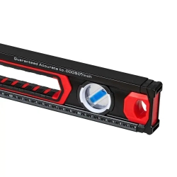 Уровень магнитный 150см, 3 глазка, двухручный, фрезерованный